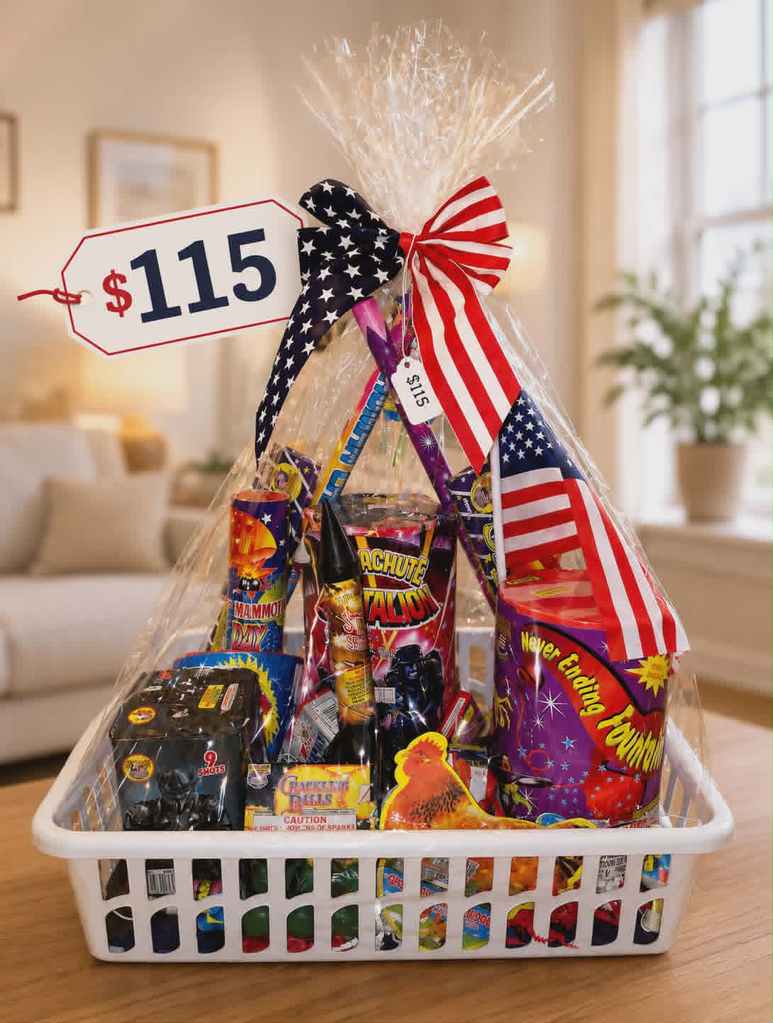 4th of July Celebration Basket