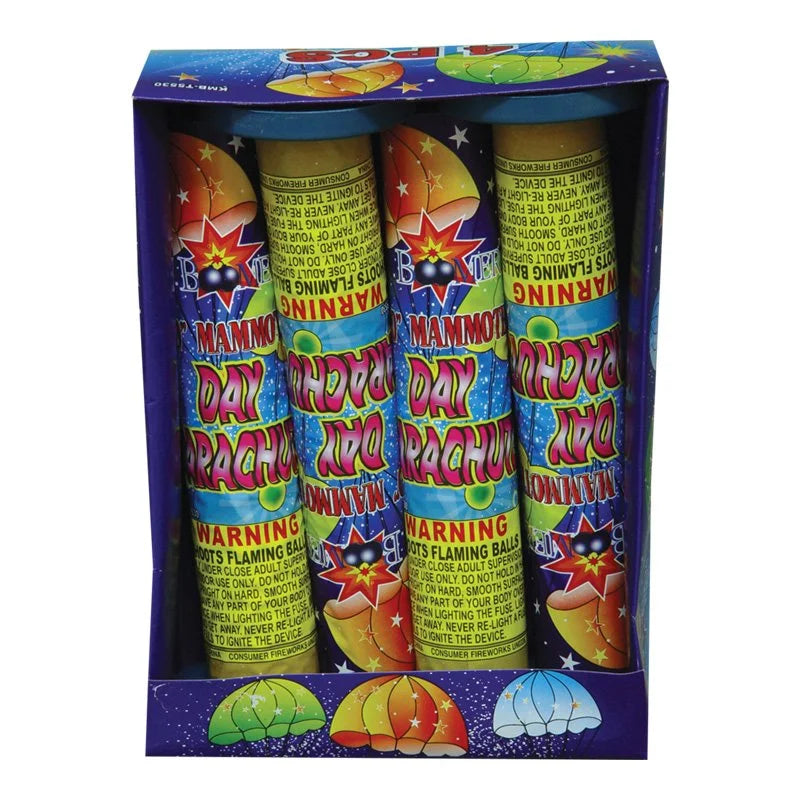 40" Mammoth Parachute - 4 Pack