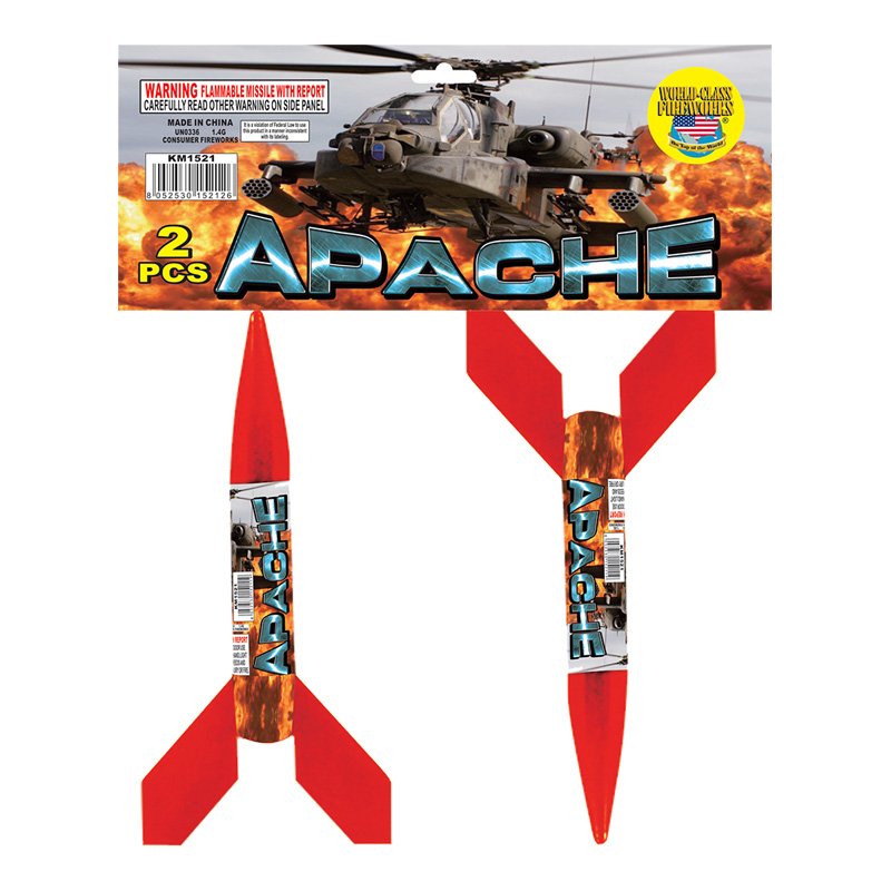 Apache Missile - 2 pack