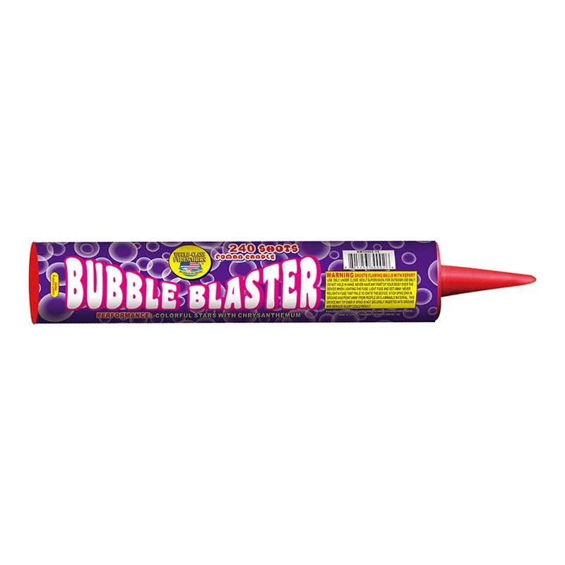 Bubble Blaster 240 Shot Roman Candle