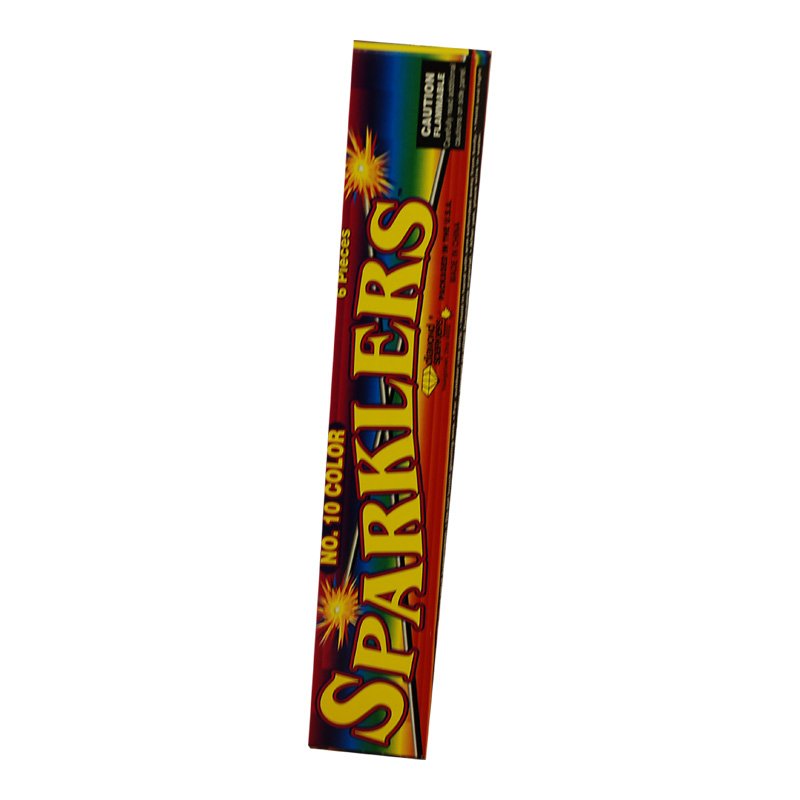 10" metal color sparkler