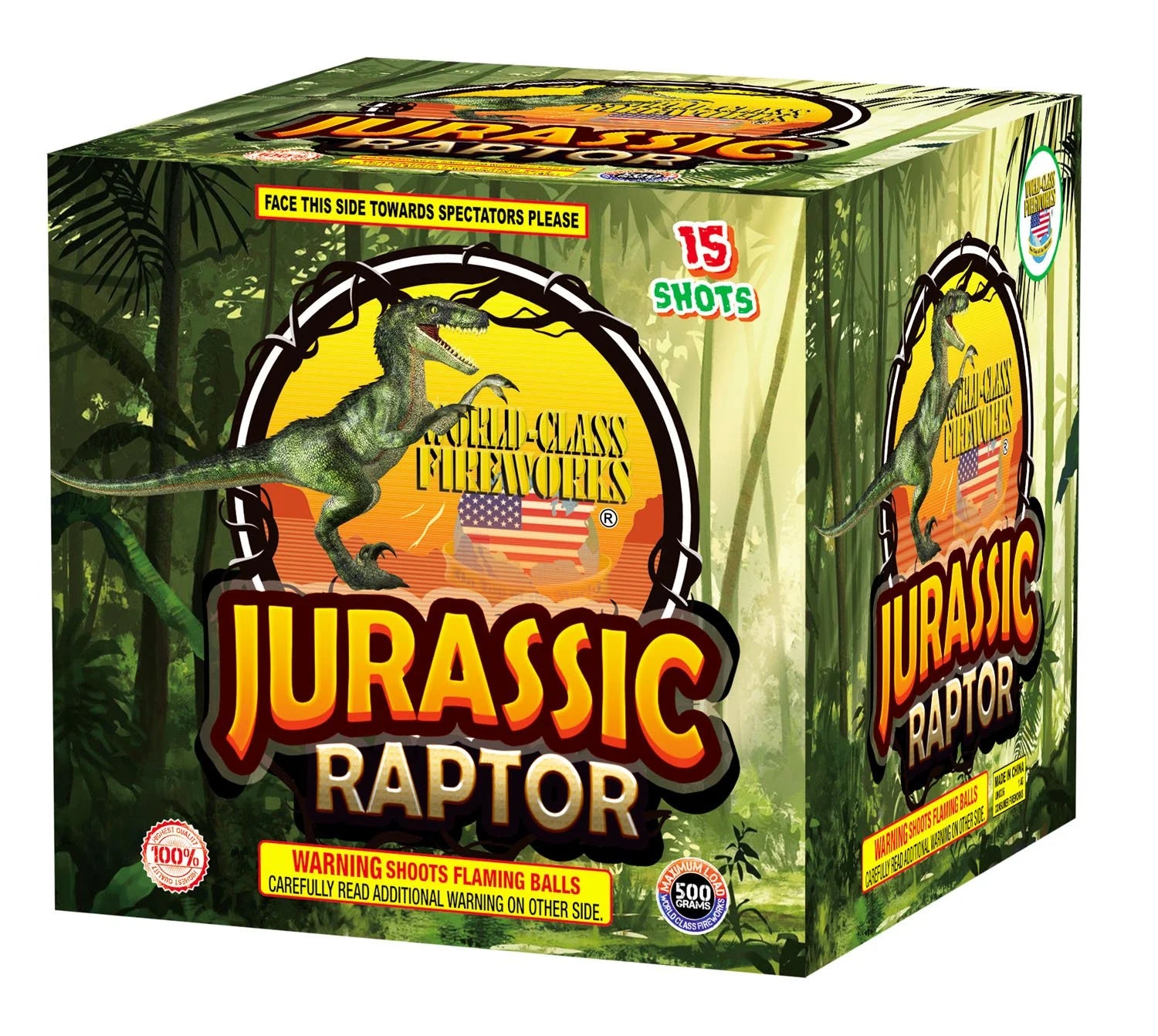 Jurassic Raptor - 15 Shot