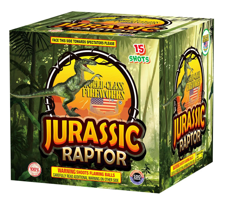 Jurassic Raptor - 15 Shot
