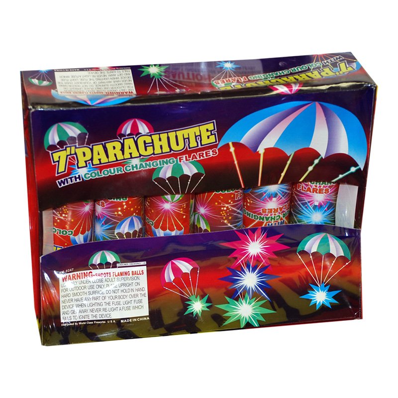 Night Parachute Lantern - 6 Pack