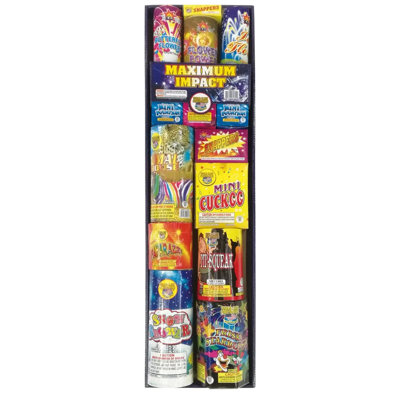 Maximum Impact Family Assortment Safe and Sane