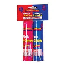 Pink/Blue Party Smoke - Individual Smoke Bomb