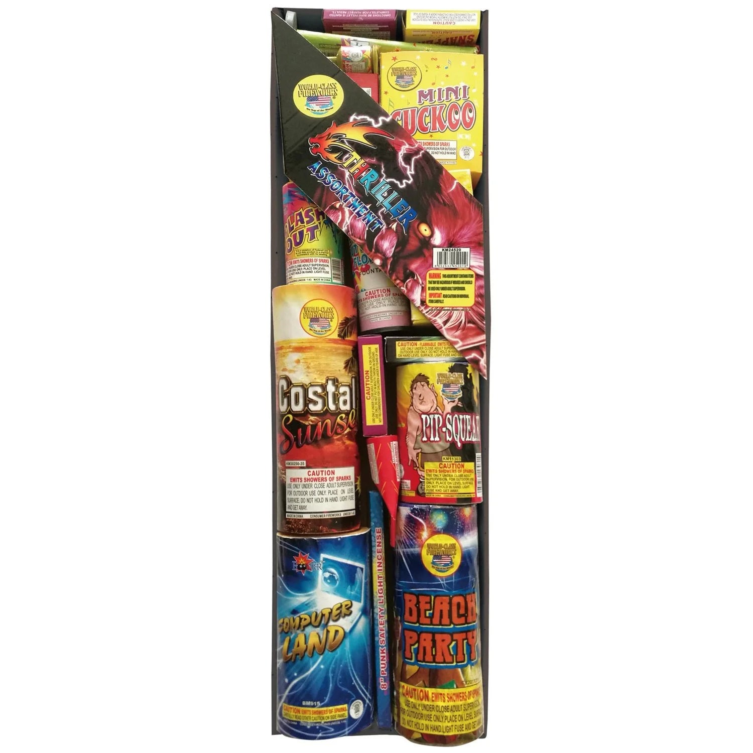 Thriller Kid Safe Assortment
