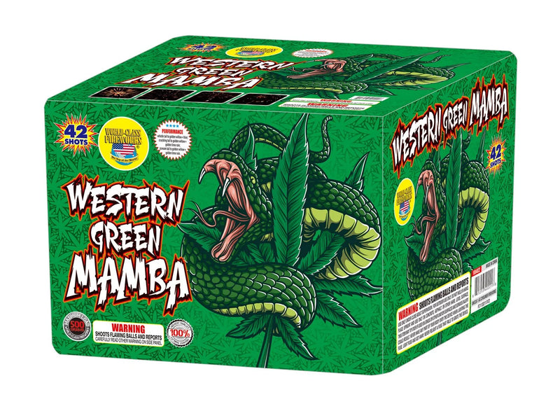 Western Green Mamba - 42 Shot